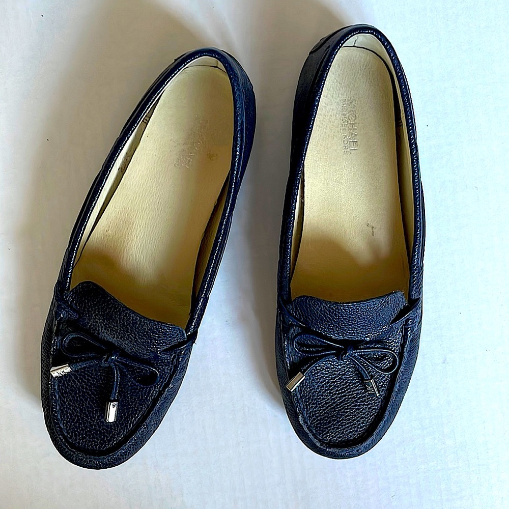 Michael Kors Navy Loafers